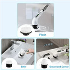 9-In-1 Multi-Function Electric Cleaning Brush Ⓢ