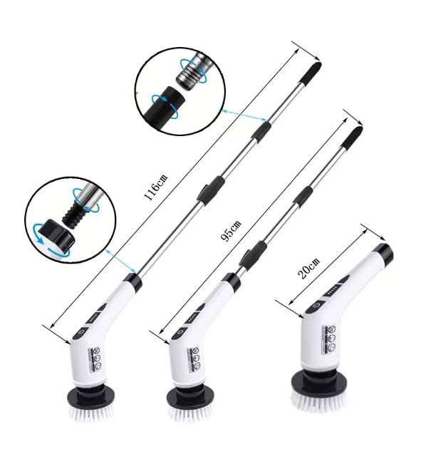 9-In-1 Multi-Function Electric Cleaning Brush Ⓢ