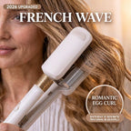 🌸 32MM Wavy Hair Curler – Big Bouncy Curls, 4 Adjustable Heat Settings & Negative Ion Care – Salon-Quality Styling at Home 💇‍♀️