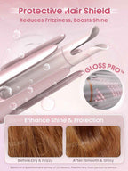 SHEGLAM Cupid’s Charm Automatic Hair Curler 32mm – Baby Pink (EU Plug) | Original in Pakistan