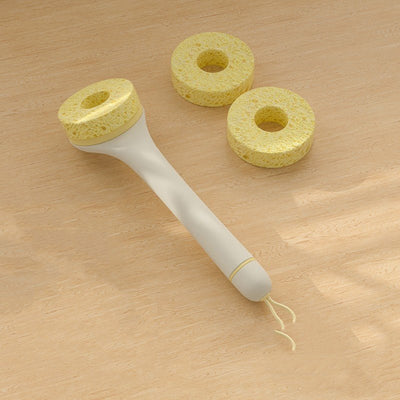 Wood Pulp Sponge Cleaning Brush Kitchen Gadgets